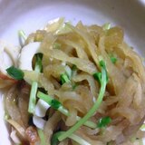 リーズナブル＆ヘルシーな豆苗と切干大根のお総菜